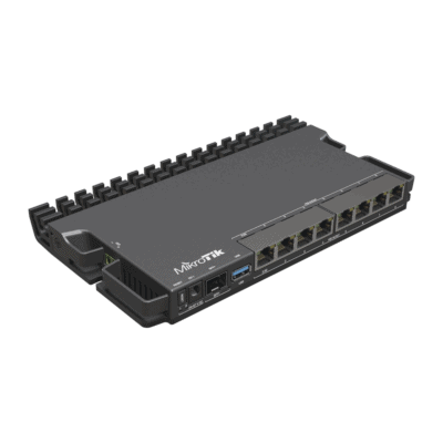 RB5009UPr+S+IN 8 puertos PoE in/out, 1 SFP+, Solo RouterOS v7