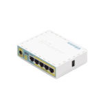 (hEX PoE LITE) RouterBoard, 5 Puertos Fast Ethernet, 4 con PoE Pasivo, 1 Puerto USB RB750UPR2-AD-2-l