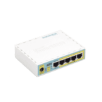 (hEX PoE LITE) RouterBoard, 5 Puertos Fast Ethernet, 4 con PoE Pasivo, 1 Puerto USB RB750UPR2-AD-5-l