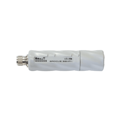 (Groove 52) Cliente y PtP en 2.4 y 5GHz 802.11 a/b/g/n Conectorizado, Hasta 500mW