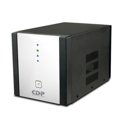 Regulador de Voltaje CDP R-AVR2408 2400VA/1200W AVR Linea Blanca, 8 Salidas, 525 julios, Sistema de retardo de encendido, Protección Coaxial, 120 Vac.