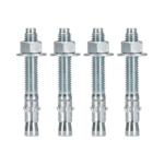 Kit de Anclaje a Piso, Para Rack de 2 o 4 Postes, Fabricado en Acero, 4 Piezas RFAKIT-l