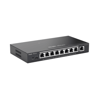 Switch Administrable 8 Puertos PoE+ 802.3af/at Gigabit, gestión gratuita desde la nube, 120w