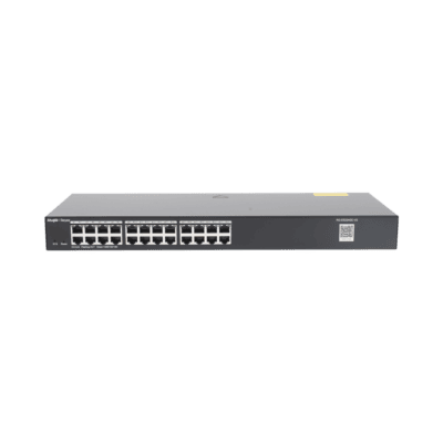 Switch Administrable 24 puertos Gigabit, gestión gratuita desde la nube.