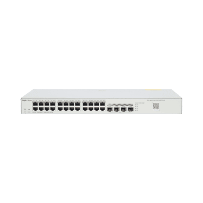 Switch Administrable L2, 24 Puertos Eth 1G, 4 puertos SFP 1G, Administración Remota en la Nube.