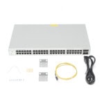 Switch Administrable Capa 2+ Plus, con 48 puertos Gigabit + 4 SFP+ para fibra 10Gb, gestión gratuita desde la nube RGNBS320048GT4XS-AD-2-l