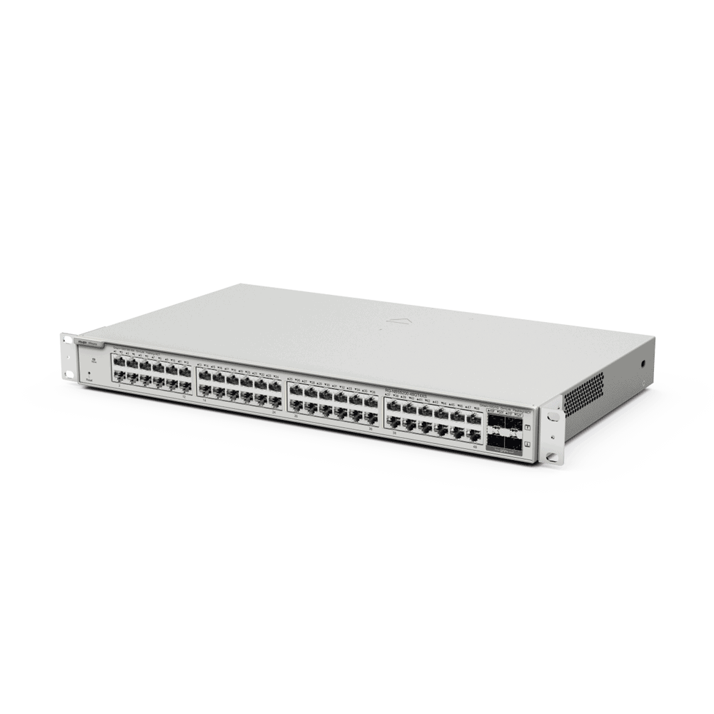 RGNBS520048GT4XS-AD-1-l Switch Administrable Capa 3 con 48 puertos Gigabit + 4 SFP+ para fibra 10Gb, gestión gratuita desde la nube RG-NBS5200-48GT4XS 2