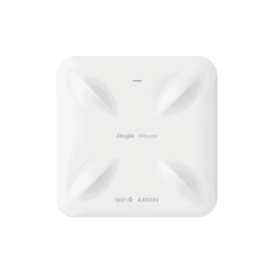 Punto de Acceso Mesh Wi-Fi 6 con doble puerto multi-gigabit 2.5G Interior en Techo hasta 5.9 Gbps, doble banda 802.11 AX6000 MU-MIMO 4x4