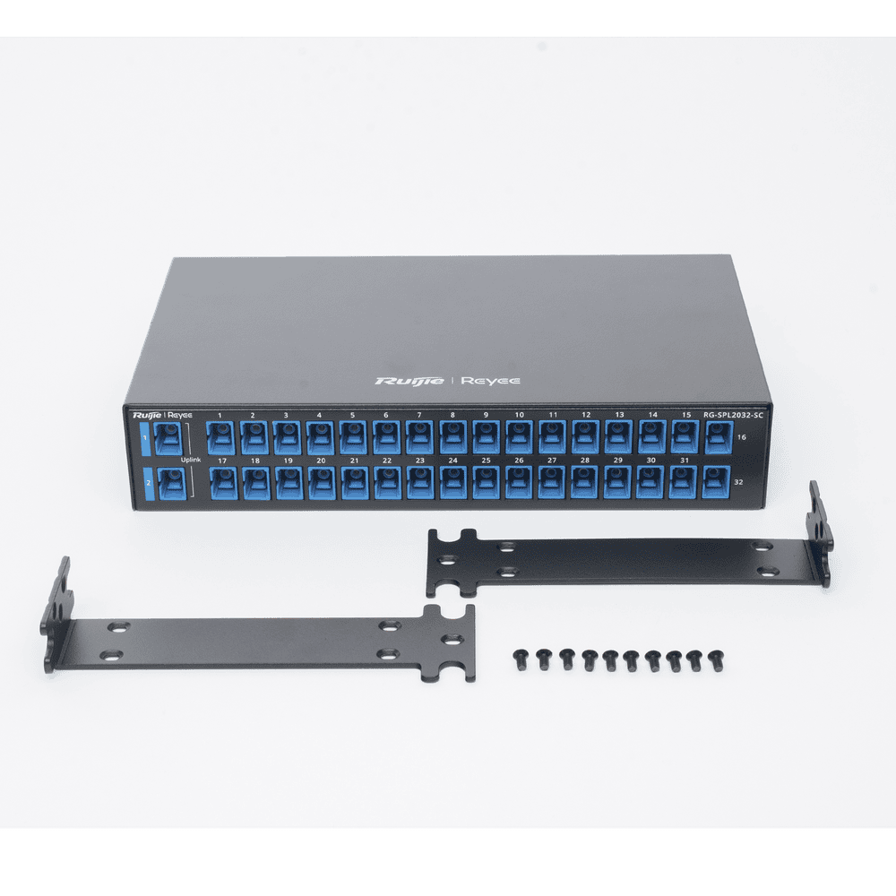 RGSPL2032SC-AD-5-l e-Lighten Splitter Pasivo 2/32, Puertos PON SC/UPC, Frecuencias soportadas de 1260nm a 1650nm con hasta 500 mW de Potencia de Entrada RG-SPL2032-SC 4