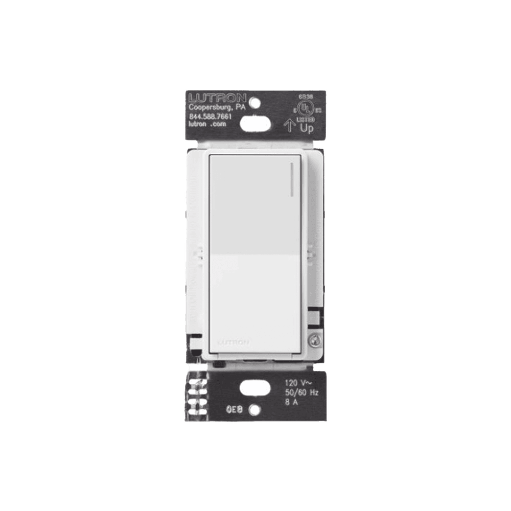 RRSTRSWH-l (RadioRA3) Apagador Auxiliar de pared, compañero de apagadores multilocación. Usar en 3 vías o escalera. Color blanco. RRSTRSWH 1