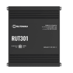 Router Industrial con 5 Puertos Ethernet / RutOS Seguro y Avanzado / Firewall y VPN Integrados / I/O Digital / Administración Remota RMS RUT301-AD-1-l