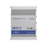 Router Industrial LTE (4.5G) cat 6, Doble Modem y doble SIM, GNSS, carcasa industrial RUTX12-FRENTE-l