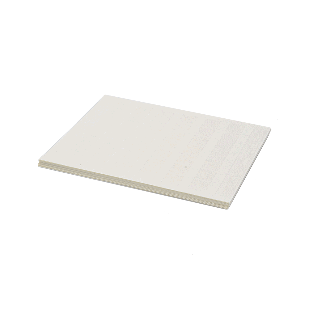 S100X150YAJ-AD-1-l Paquete de Hojas con 2500 Etiquetas de Identificación Auto-Laminadas para Impresora Láser/Inyección de Tinta, para Cables de 4.1 a 8.1 mm de Diámetro (10 - 6 AWG), Color Blanco S100X150YAJ 2