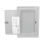 Centro de carga trifásico 3 Fases, 4 Hilos para interruptores QP, de 12 polos - 24 circuitos, 120/240vca, Barras de aluminio 125 Amp, Nema 1, uso interior. Incluye tapa. S1224L3125-AD-1-l