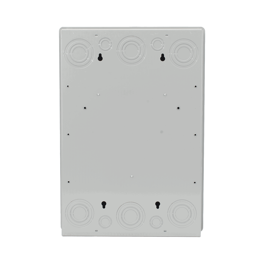 S1224L3125-AD-3-l Centro de carga trifásico 3 Fases, 4 Hilos para interruptores QP, de 12 polos - 24 circuitos, 120/240vca, Barras de aluminio 125 Amp, Nema 1, uso interior. Incluye tapa. S1224L3125 4