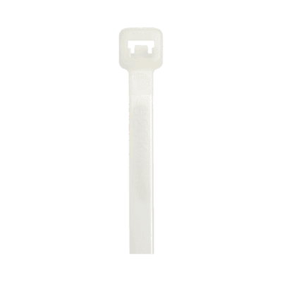 Cincho de Nylon 6.6 StrongHold™, 533mm largo x 7.6mm ancho, Color Natural, Plenum, Paquete de 100pz