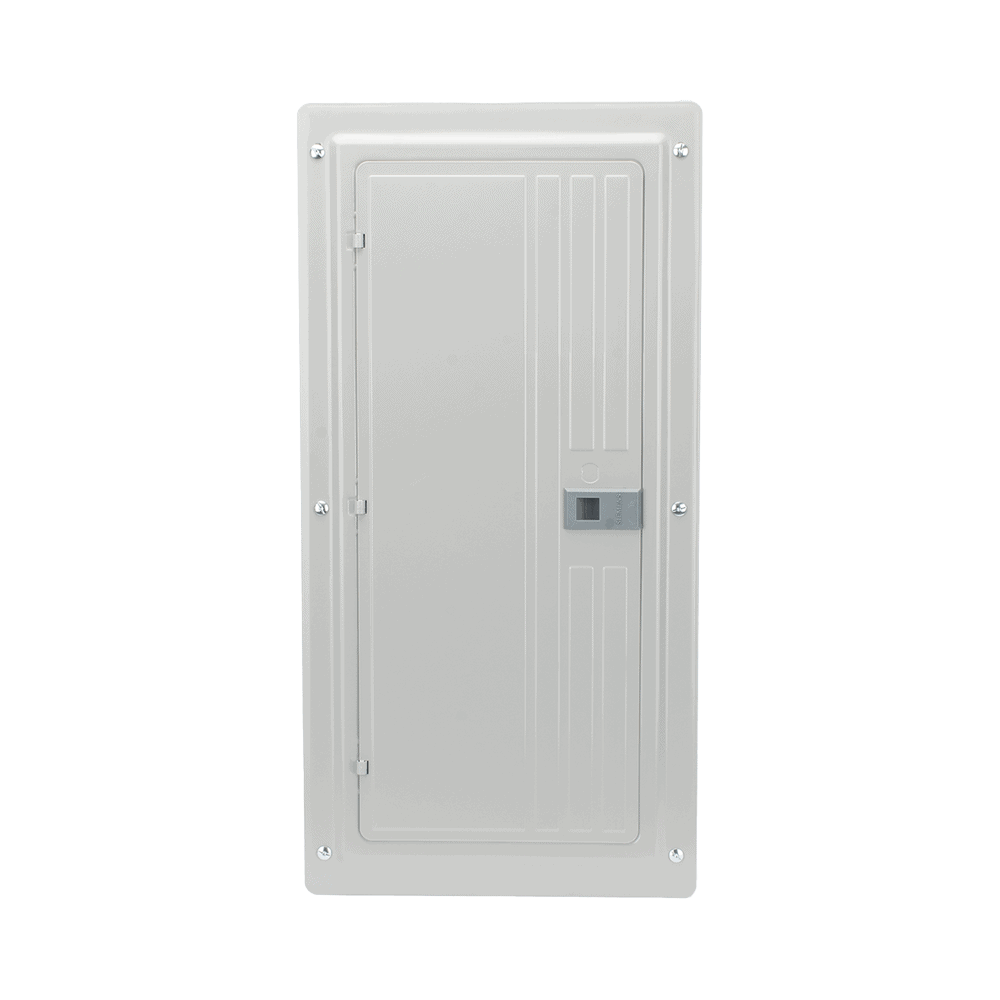 S2442L3200-AD-1-l Centro de carga trifásico 3 Fases, 4 Hilos para interruptores QP, de 24 polos - 42 circuitos, 120/240vca, Barras de aluminio 200 Amp, Nema 1, uso interior. Incluye tapa. S2442L3200 2