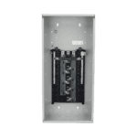 Centro de carga trifásico 3 Fases, 4 Hilos para interruptores QP, de 24 polos - 42 circuitos, 120/240vca, Barras de aluminio 200 Amp, Nema 1, uso interior. Incluye tapa. S2442L3200-AD-3-l