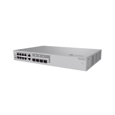 Switch de Acceso eKit Administrable  / Capa 2+ / 6 Puertos PoE+ Gigabit + 2 Puertos PoE+ Multi-Gigabit (2.5 Gbps) + 2 Puertos Gigabit + 2 Puertos SFP + 2 Puertos SFP+ / PoE Perpetuo / Presupuesto PoE 128 W / Sin licenciamiento