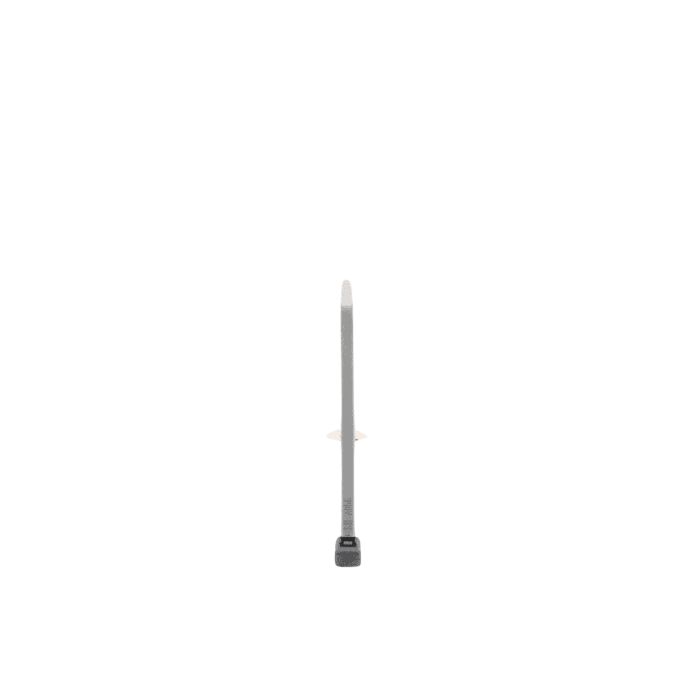 S418C0-AD-3-l Cincho de Nylon 6.6 StrongHold™, 100mm largo x 2.5mm ancho, Color Negro, Exterior Resistente a Rayos UV, Paquete de 100pz S4-18-C0 4