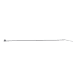 Cincho de Nylon 6.6 StrongHold™, 160mm largo x 2.5mm ancho, Color Negro, Exterior Resistente a Rayos UV, Paquete de 100pz S618C0-AD-2-l