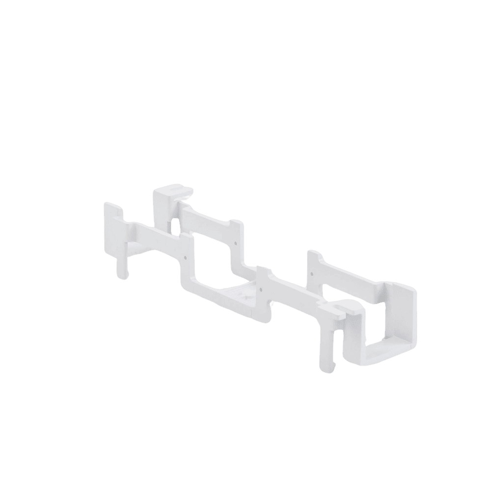S89B-AD-4-l Bracket para Montaje de Regleta S66, Acepta 1 Regleta M150 y 1 Conector de 25 Pares de Cada Lado S89B 5