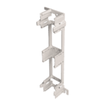 Bracket para Montaje de Regleta S66, Acepta 1 regleta M150, 6 conectores de 25 pares S89D-l-1