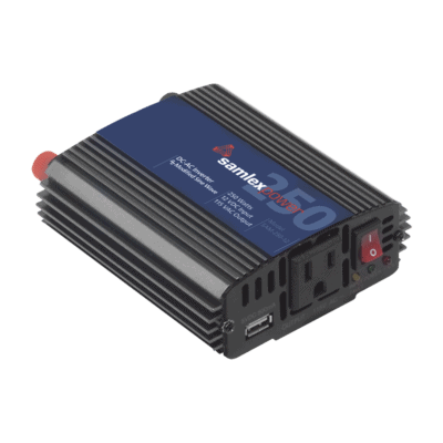 Inversor de Corriente (CD-CA) Potencia Nominal 250 W, Ent:12Vcc, Sal: 115Vca 60 Hz
