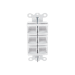 Caja de pared para contactos varios, 6 mini espacios. SC6PFSW-AD-3-l