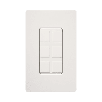 Caja de pared para contactos varios, 6 mini espacios.