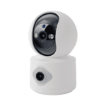 Camara doble lente 3mp| Wifi| autoseguimiento| Detección de movimiento| audio de 2 vias| almacenamiento hasta 128GB SCAM3DB-AD-2-l