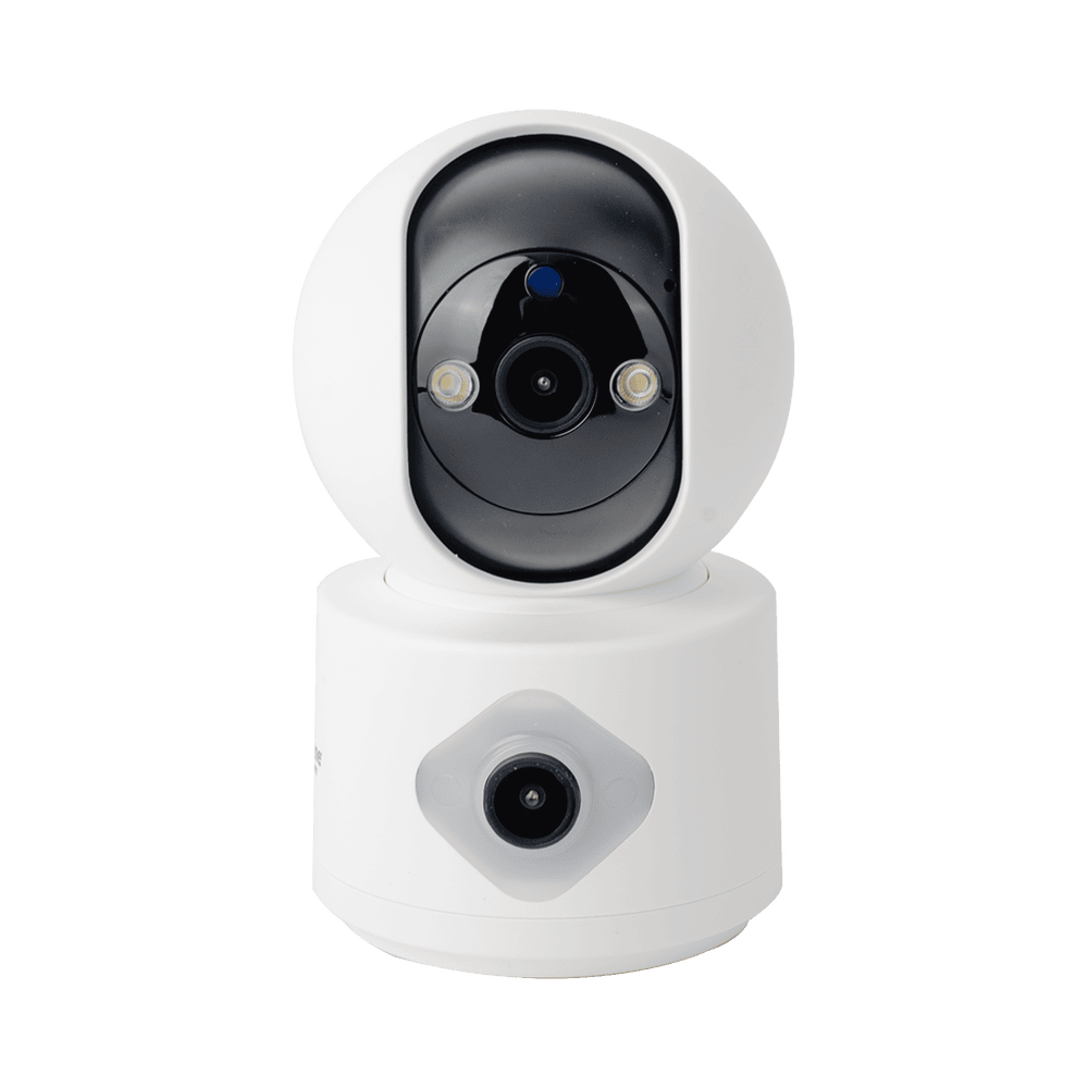 SCAM3DB-l Camara doble lente 3mp| Wifi| autoseguimiento| Detección de movimiento| audio de 2 vias| almacenamiento hasta 128GB SCAM3DB 1