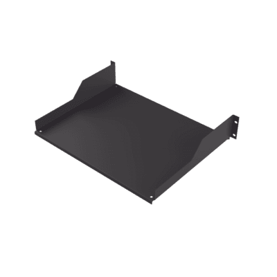 Charola para Soportar Equipos en Rack de 19 in, Profundidad de 34 cm, Color Negro, 2U
