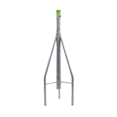 Tramo de Remate (Copete) para Tramo STZ-30 Galvanizado Electrolítico con Opresores para Pararrayo.