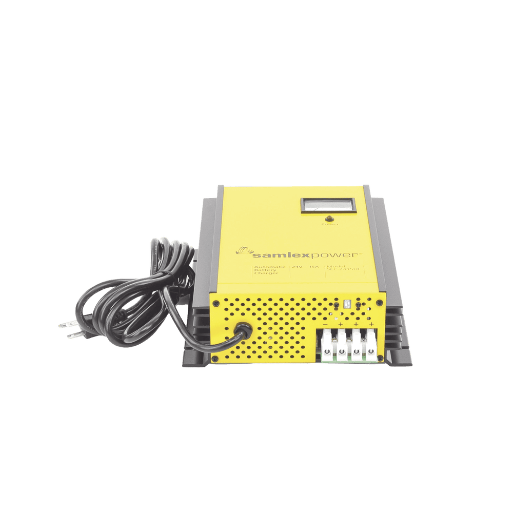 SEC2415UL-l Cargador de Baterías de Plomo Ácido 24 Volts, 15 A / Bancos de 100 a 200 Ah SEC-2415-UL 1