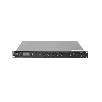 Amplificador Mezclador | 120W RMS | Sistema 100V y Baja Impedancia | MP3 | Tuner | Bluetooth | Música ambiental y Voceo