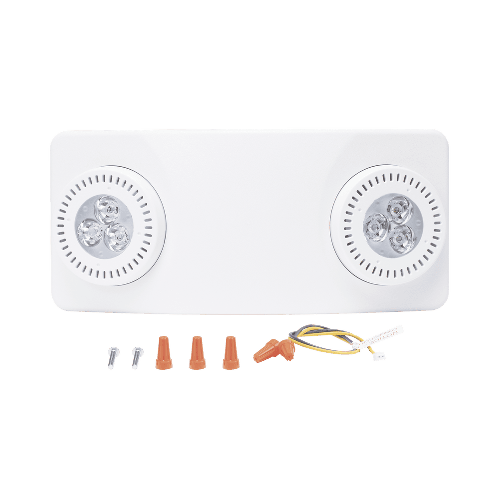 SF1960LF-AD-1-l Luz de Emergencia Dual LED /520lm/uso rudo/montaje en pared o techo/batería de respaldo incluida SF-1960-LF 4