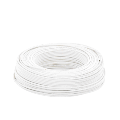 Bobina de 100 Metros (328.08 Pies) / Cable de CCA / 4 x 22 AWG / Tipo Aluminio Revestido de Cobre / Aplicaciones en Alarmas de Intrusión / Automatización