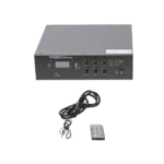 Mini Amplificador de Audio Mezclador | 240W RMS | Sistema 70/100V | MP3 | Tuner | Bluetooth | Musica ambiental y Voceo SFB240-AD-4-l