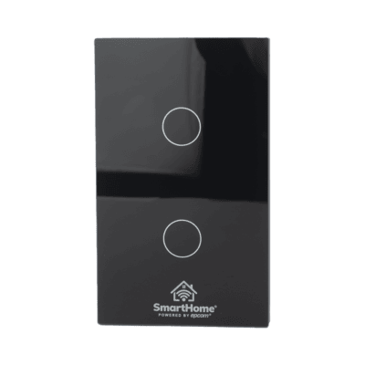(ZigBee) Apagador switch inalámbrico ZigBee, control de 2 regresos de carga, 110V