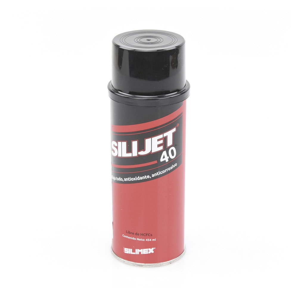SILIJET40-l Antioxidante en aerosol, ofrece gran resistencia a los efectos del intemperismo en climas húmedos y salinos 454 ml. SILIJET-40 1