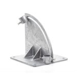 Base para Mástil con Ajuste de Ángulo. Diámetros de Mastil: 1" a 1-3/4" SLMBA3G-AD-4-l