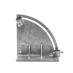 Base para Mástil con Ajuste de Ángulo. Diámetros de Mastil: 1" a 1-3/4" SLMBA3G-l