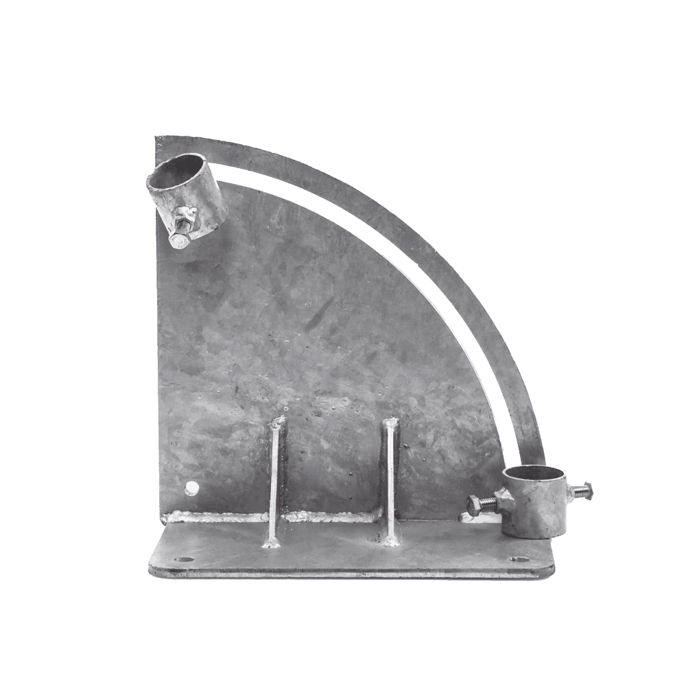SLMBA3G-l Base para Mástil con Ajuste de Ángulo. Diámetros de Mastil: 1" a 1-3/4" SLM-BA-3G 1