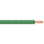 100 Metros / Cable Eléctrico / 8 AWG / Color verde / Cobre suave cableado / Aislamiento de PVC / Auto extinguible SLY296GRN_100-l