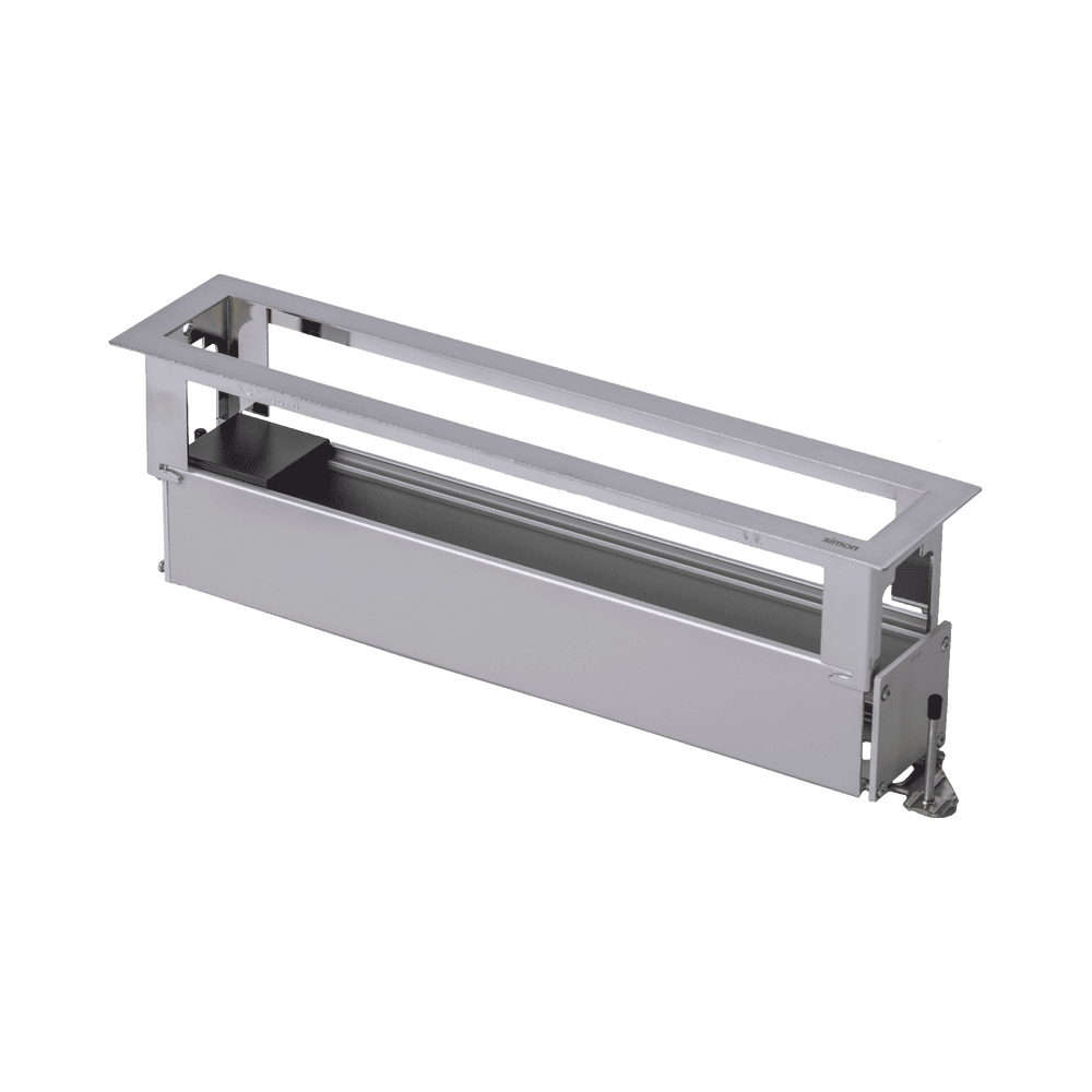 SMCEP6M-l Caja Para Instalación en Escritorio para Voz, Datos o Contactos Eléctricos / Capacidad para 6 Módulos / Salida de Cables Posterior / Los Módulos se Adquieren Aparte / (KFC136/14CY) SM-CEP-6M 1