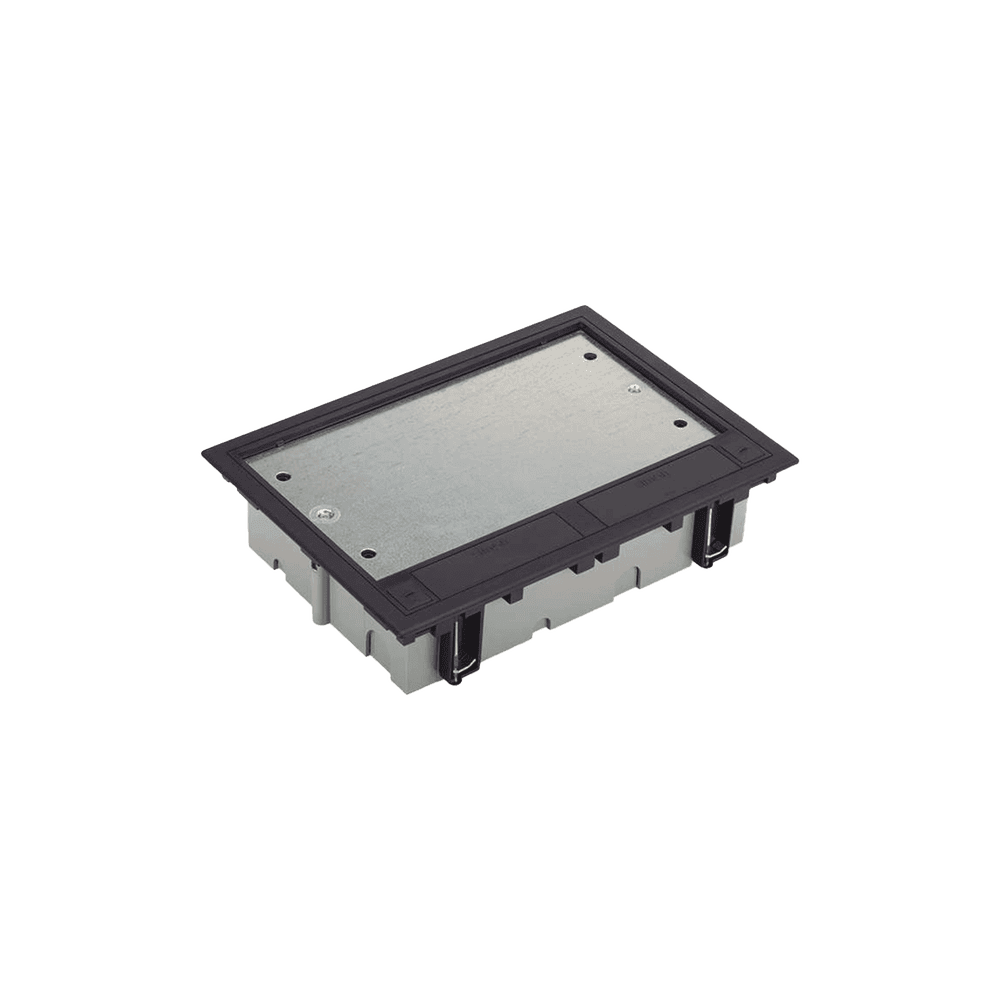 SMCPF6-AD-2-l Caja Para Instalación en Piso Falso para Voz, Datos o Contactos Eléctricos / Capacidad para 6 Módulos / Espacio Embellecedor en la Tapa / Profundidad Ajustable de 90 a 120 mm (3.54 a 4.72 pulgadas) / Los Módulos se Adquieren Aparte / (SF610/14CY) SM-CPF-6 3