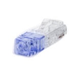 Plug RJ45 Cat6 de 5 Piezas, Para Cable UTP de Calibre 23-24 AWG, Chapado en Oro de 50 Micras, Paquete de 100 Piezas SP688C-AD-2-l