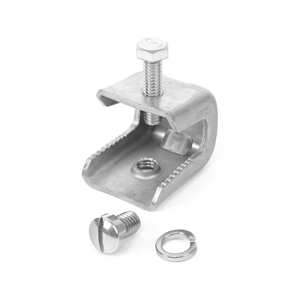 STAAUNV-AD-6-l Paquete de 10 Sujetadores Para Instalacion En Angulo Con Orificio de 3/8" STAAUNV 6