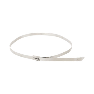 Corbata o Cincho de Acero Inoxidable 4.6 x 360mm (10 piezas)